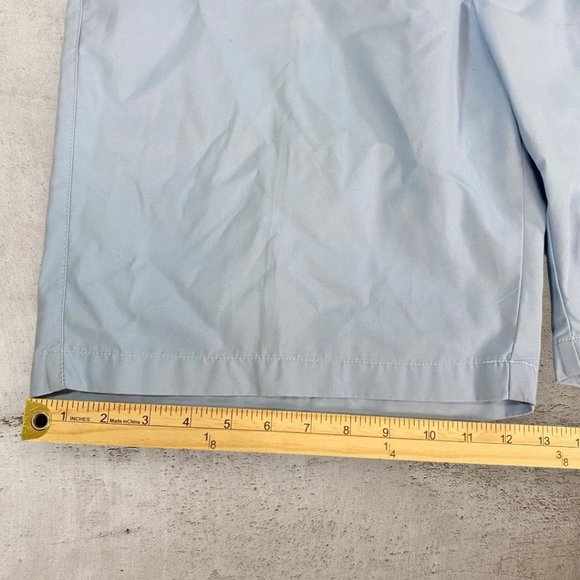 Peter Millar Shorts Mens Size 40 Chino Light Blue Golf Sport Flat Front Crown - Picture 9 of 9
